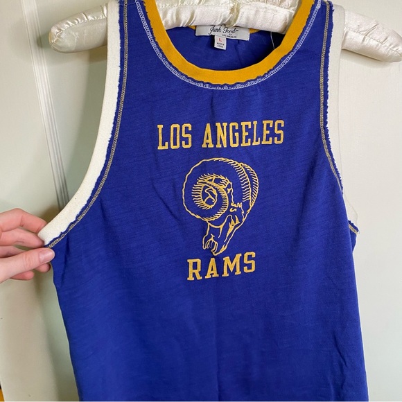 Los Angeles Rams Ringer Tank Top - Picture 2 of 6